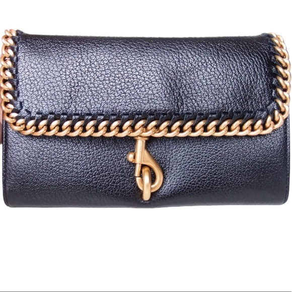 REBECCA MINKOFF Leather Edie Wallet on Chain - Picture 5 of 7